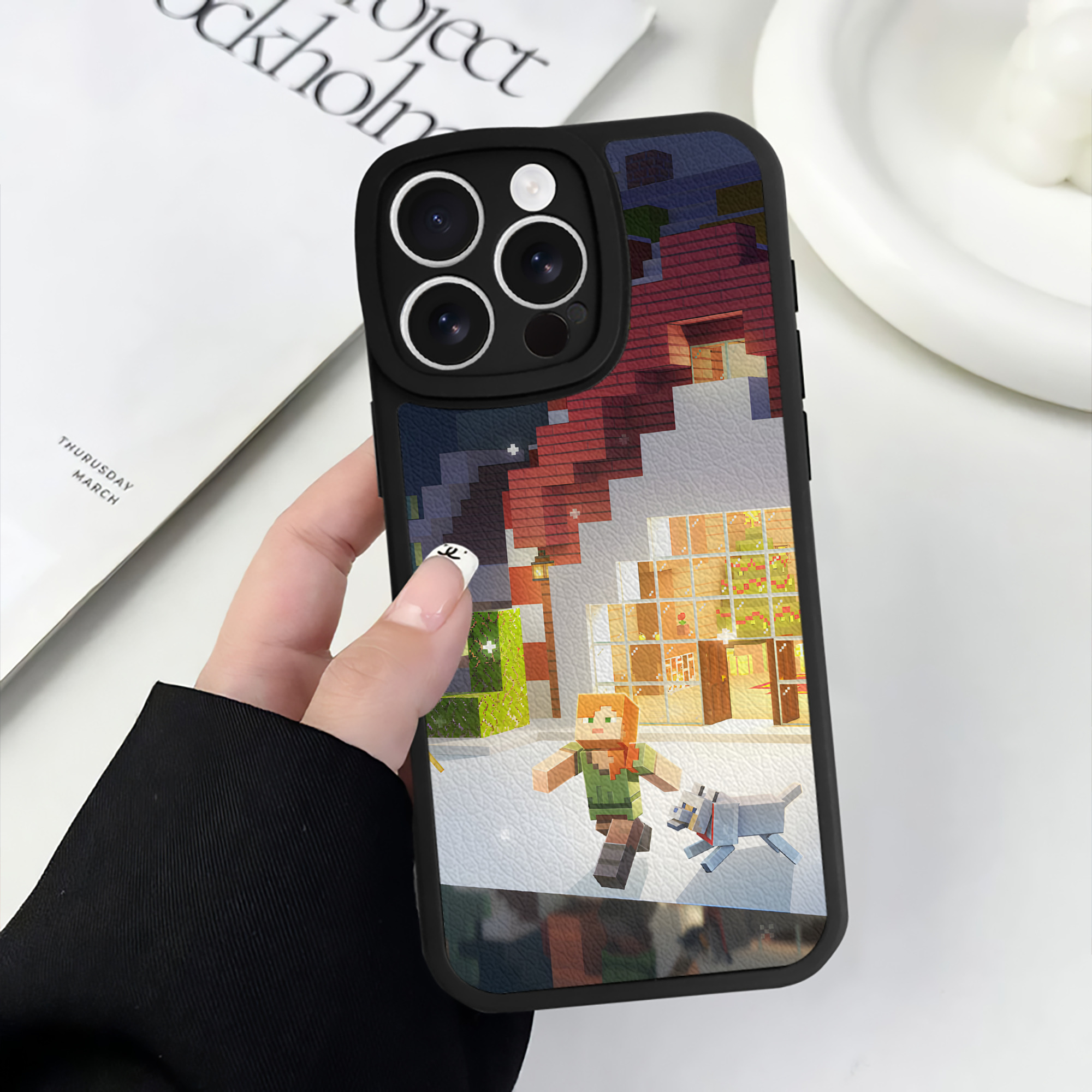（画像用） 美少女戦士セーラームーン Sailor Moon 【iPhone 16シリーズ対応】シリコンスマホケース（レザー調） 材質：シリコン